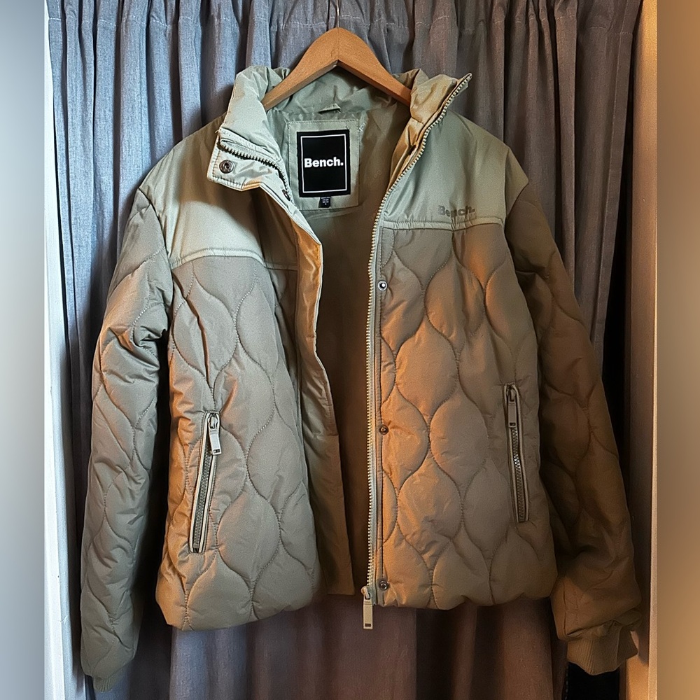 Bench Women's Quilted Jacket - Olive